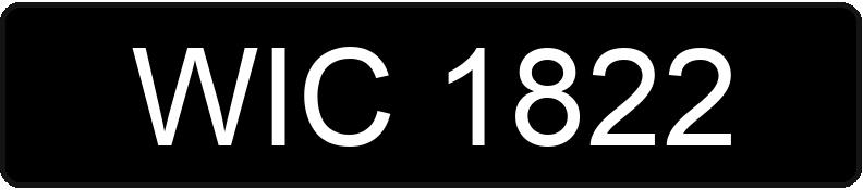 Numer rejestracyjny WIC 1822 posiada POLSKI FIAT 125P 1300 - WIC1822