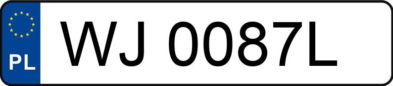 Numer rejestracyjny WJ 0087L posiada AUDI S3 LIMOUSINE - WJ0087L Numer rejestracyjny WJ 0087L posiada AUDI S3 LIMOUSINE - WJ0087L