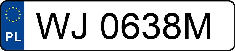 Numer rejestracyjny WJ 0638M posiada AUDI Q3 35 TDI MR`19 E6d F3 S line S tronic - WJ0638M