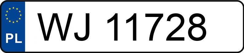 Numer rejestracyjny WJ 11728 posiada DAEWOO Tico 0.8 Kat. 800NEW SX - WJ11728