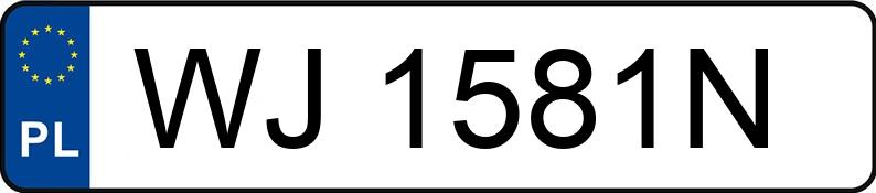 Numer rejestracyjny WJ 1581N posiada RENAULT Talisman Grandtour dCi MR`15 E6 Limited Blue 150 - WJ1581N