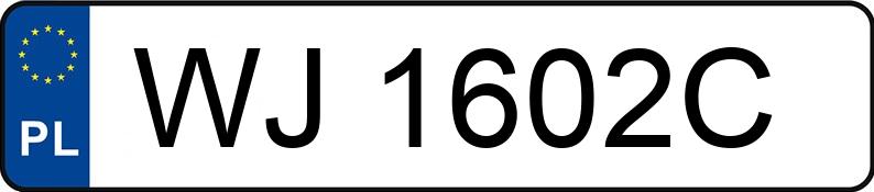 Numer rejestracyjny WJ 1602C posiada VOLKSWAGEN PASSAT 1.9 TDI - WJ1602C