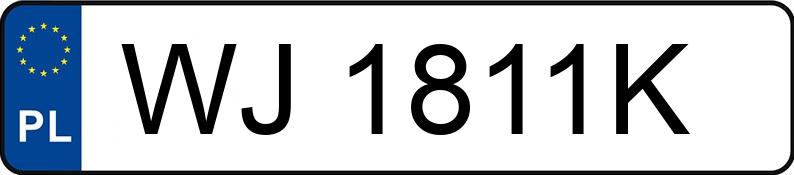 Numer rejestracyjny WJ 1811K posiada VOLKSWAGEN Golf VII Variant 2.0 TDI MR`17 E6 GTD BMT - WJ1811K Numer rejestracyjny WJ 1811K posiada VOLKSWAGEN Golf VII Variant 2.0 TDI MR`17 E6 GTD BMT - WJ1811K
