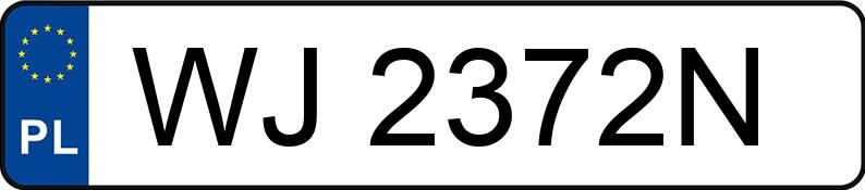 Numer rejestracyjny WJ 2372N posiada ASTON MARTIN DB11 5.2 48V MR`17 E6 - WJ2372N Numer rejestracyjny WJ 2372N posiada ASTON MARTIN DB11 5.2 48V MR`17 E6 - WJ2372N