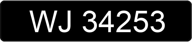 Numer rejestracyjny WJ 34253 posiada TOYOTA Land Cruiser 3.0 TD KJ95 Ltd - WJ34253