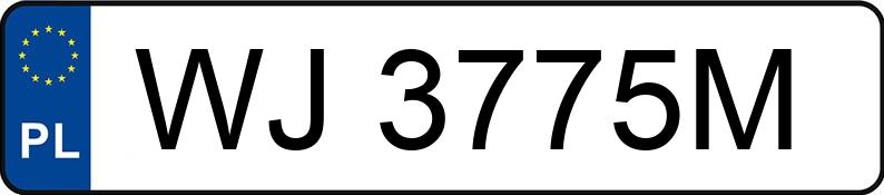Numer rejestracyjny WJ 3775M posiada SEAT LEON ST - WJ3775M
