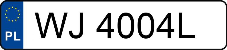 Numer rejestracyjny WJ 4004L posiada AUDI RS 3 SPORTBACK - WJ4004L Numer rejestracyjny WJ 4004L posiada AUDI RS 3 SPORTBACK - WJ4004L