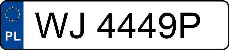 Numer rejestracyjny WJ 4449P posiada BMW 328 XI - WJ4449P