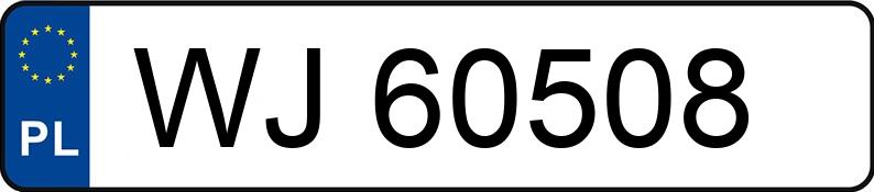 Numer rejestracyjny WJ 60508 posiada FORD Focus 1.8 TDDi MR`98 Trend - WJ60508