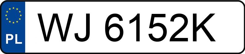 Numer rejestracyjny WJ 6152K posiada VOLKSWAGEN Passat B8 2.0 TSI MR`20 E6d Elegance DSG - WJ6152K