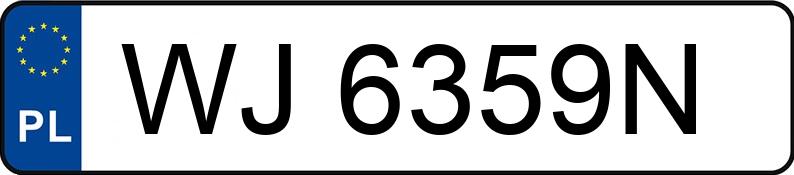Numer rejestracyjny WJ 6359N posiada VOLKSWAGEN TAIGO - WJ6359N