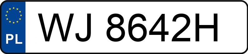 Numer rejestracyjny WJ 8642H posiada RENAULT Trafic 2.0 dCi MR`19 E6d 3.1t L2H1 Pack Clim (1200) S&S+E - WJ8642H