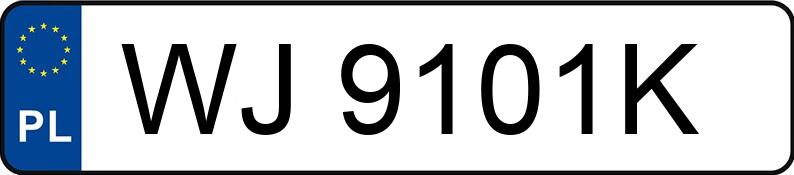 Numer rejestracyjny WJ 9101K posiada VOLKSWAGEN Transporter T6.1 TDi MR`20 E6d 3.2t - WJ9101K