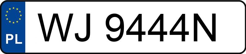 Numer rejestracyjny WJ 9444N posiada MERCEDES-BENZ S 450d MR`21 E6 223 4Matic - WJ9444N