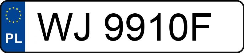 Numer rejestracyjny WJ 9910F posiada AUDI A6 - WJ9910F Numer rejestracyjny WJ 9910F posiada AUDI A6 - WJ9910F