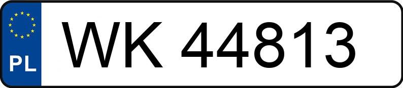 Numer rejestracyjny WK 44813 posiada SEAT IBIZA - WK44813 Numer rejestracyjny WK 44813 posiada SEAT IBIZA - WK44813