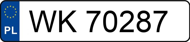 Numer rejestracyjny WK 70287 posiada NISSAN QASHQAI - WK70287 Numer rejestracyjny WK 70287 posiada NISSAN QASHQAI - WK70287