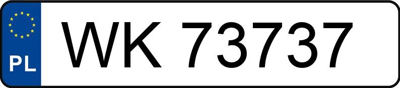 Numer rejestracyjny WK 73737 posiada HYUNDAI Elantra 1.6 MR`11 E5 Style - WK73737