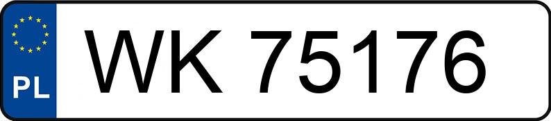 Numer rejestracyjny WK 75176 posiada CITROEN DS5 2.0 HDI MR`11 E5 So Chic - WK75176