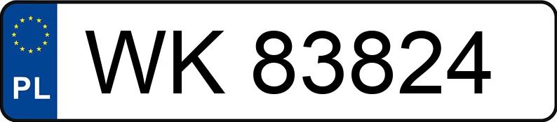 Numer rejestracyjny WK 83824 posiada MERCEDES-BENZ GLC 200 D 4MATIC - WK83824