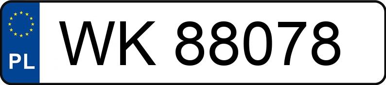 Numer rejestracyjny WK 88078 posiada MERCEDES-BENZ A 160 - WK88078 Numer rejestracyjny WK 88078 posiada MERCEDES-BENZ A 160 - WK88078