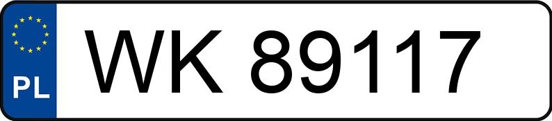 Numer rejestracyjny WK 89117 posiada MERCEDES-BENZ Sport Coupe C220 CDI MR`04 E3 203 Sport Coupe C220 CDI MR`04 E3 203 - WK89117