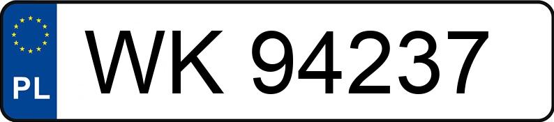 Numer rejestracyjny WK 94237 posiada HONDA ZR-V - WK94237 Numer rejestracyjny WK 94237 posiada HONDA ZR-V - WK94237