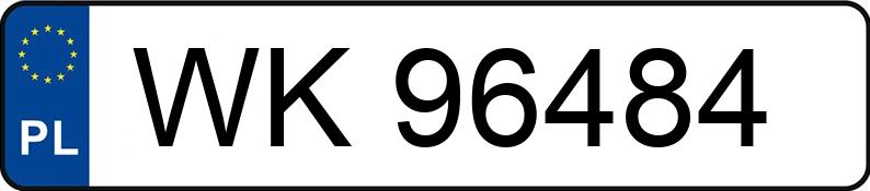 Numer rejestracyjny WK 96484 posiada BMW 320D - WK96484 Numer rejestracyjny WK 96484 posiada BMW 320D - WK96484