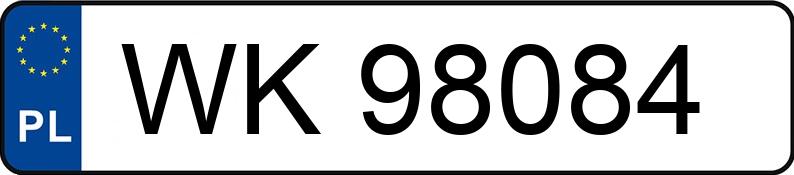 Numer rejestracyjny WK 98084 posiada ALFA ROMEO ALFA ROMEO JUNIOR - WK98084
