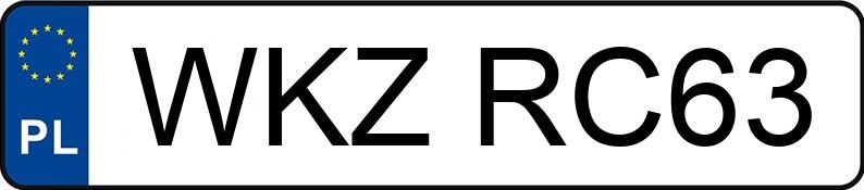Numer rejestracyjny WKZ RC63 posiada BMW 335i MR`04 E4 E90 X Steptronic - WKZRC63