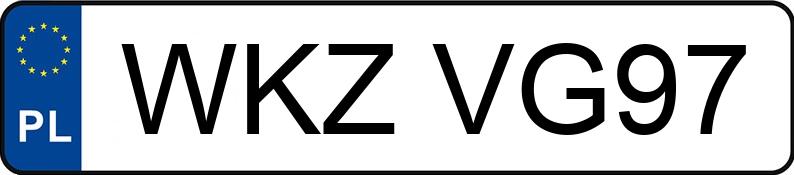 Le numéro d’enregistrement WKZ VG97 a AUDI A3 1.6 Kat. MR`01 8L Ambition - WKZVG97 Le numéro d’enregistrement WKZ VG97 a AUDI A3 1.6 Kat. MR`01 8L Ambition - WKZVG97