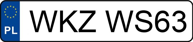 Numer rejestracyjny WKZ WS63 posiada BMW 520I - WKZWS63 Numer rejestracyjny WKZ WS63 posiada BMW 520I - WKZWS63