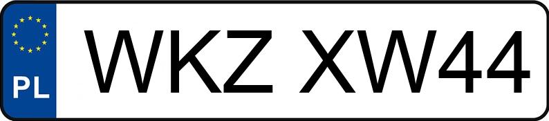 Numer rejestracyjny WKZ XW44 posiada FIAT Doblo 1.4 16V MR`10 E5 Dynamic - WKZXW44