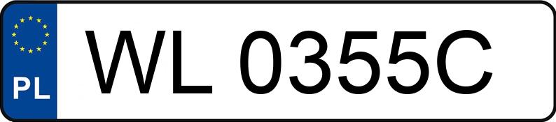 Numer rejestracyjny WL 0355C posiada IVECO DAILY 35S14 V - WL0355C Numer rejestracyjny WL 0355C posiada IVECO DAILY 35S14 V - WL0355C
