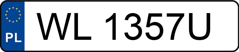 Numer rejestracyjny WL 1357U posiada CHRYSLER TOWN AND COUNTRY - WL1357U
