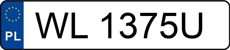 Numer rejestracyjny WL 1375U posiada VOLKSWAGEN PASSAT - WL1375U Numer rejestracyjny WL 1375U posiada VOLKSWAGEN PASSAT - WL1375U