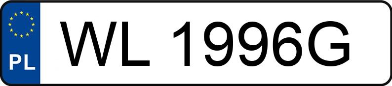 Numer rejestracyjny WL 1996G posiada OPEL ASTRA - WL1996G