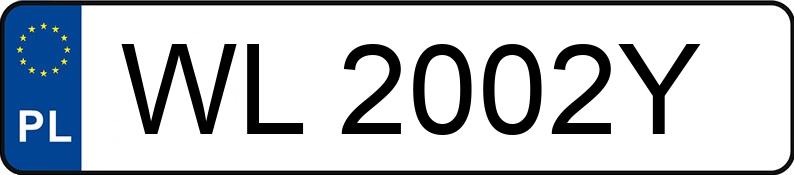 Numer rejestracyjny WL 2002Y posiada BMW 330i Kat. MR`01 E3 E46 330i Kat. MR`01 E3 E46 - WL2002Y