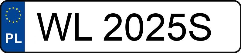 Numer rejestracyjny WL 2025S posiada FORD GALAXY - WL2025S Numer rejestracyjny WL 2025S posiada FORD GALAXY - WL2025S