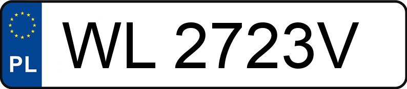 Numer rejestracyjny WL 2723V posiada AUDI A6 - WL2723V