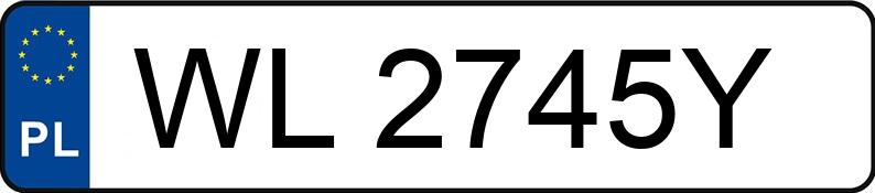 Numer rejestracyjny WL 2745Y posiada VOLVO XC60 - WL2745Y Numer rejestracyjny WL 2745Y posiada VOLVO XC60 - WL2745Y