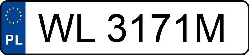 Numer rejestracyjny WL 3171M posiada MERCEDES-BENZ S 550 - WL3171M