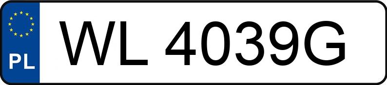 Numer rejestracyjny WL 4039G posiada ALFA ROMEO 159 S-wagon 1.9 JTDM-jet DPF MR`06 E4 939 159 S-wagon 1.9 JTDM-jet DPF MR`06 E4 939 - WL4039G