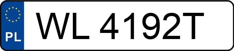 Numer rejestracyjny WL 4192T posiada BMW 218I - WL4192T