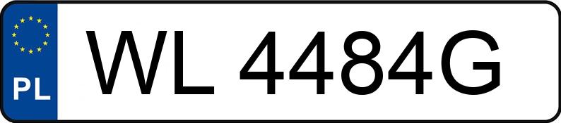 Numer rejestracyjny WL 4484G posiada VOLKSWAGEN CADDY - WL4484G Numer rejestracyjny WL 4484G posiada VOLKSWAGEN CADDY - WL4484G