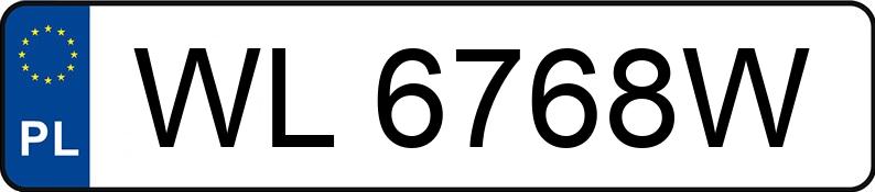 Numer rejestracyjny WL 6768W posiada FORD Tourneo Connect 1.5 TDCi MR`14 E6 2.0t Trend - WL6768W