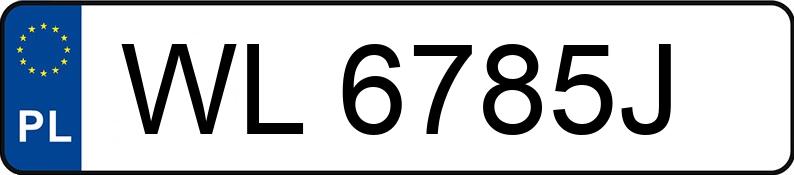 Numer rejestracyjny WL 6785J posiada VOLVO FH 500 MR`13 E6 20.1t FH 500 - WL6785J