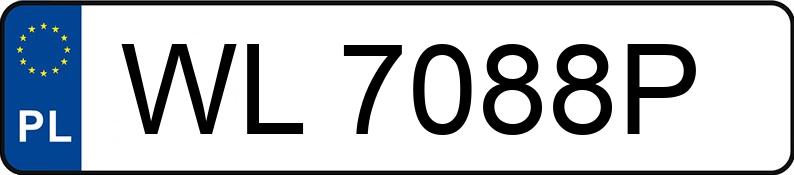 Numer rejestracyjny WL 7088P posiada MERCEDES-BENZ CLS 500 - WL7088P