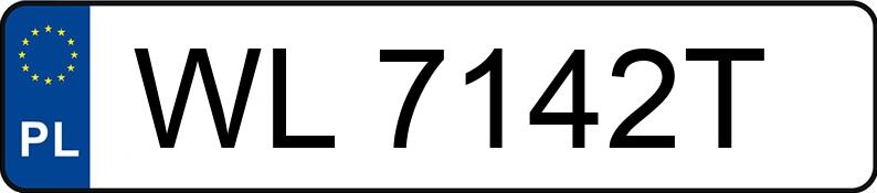 Numer rejestracyjny WL 7142T posiada AUDI A4 LIMOUSINE - WL7142T