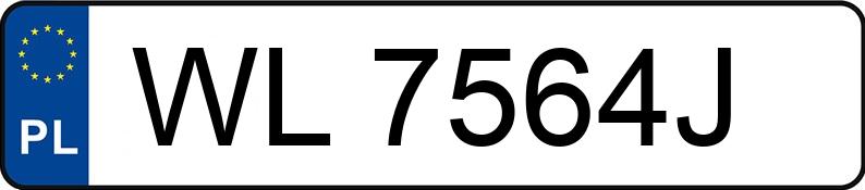 Numer rejestracyjny WL 7564J posiada AUDI A4 1.6 Kat. B5 - WL7564J